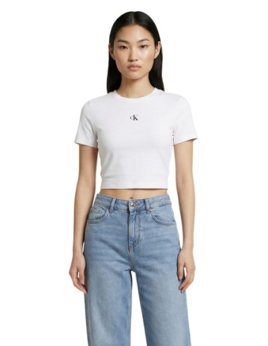 Calvin Klein Jeans t-shirt femme beige