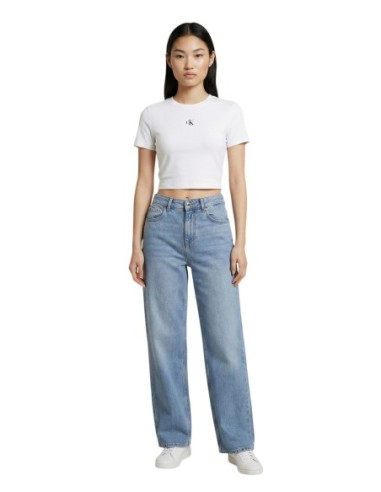 Calvin Klein Jeans t-shirt femme beige