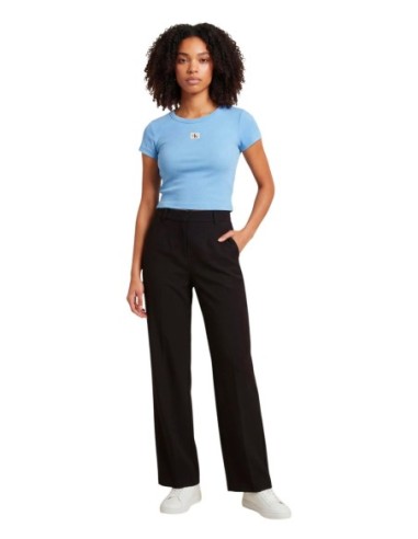 Calvin Klein Jeans t-shirt femme bleu azur