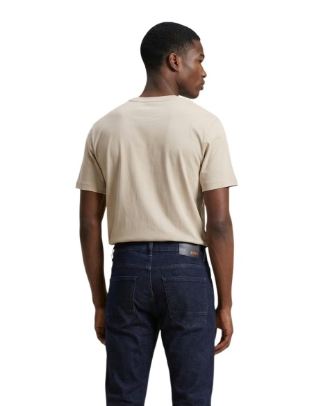 Calvin Klein Jeans t-shirt homme beige coton