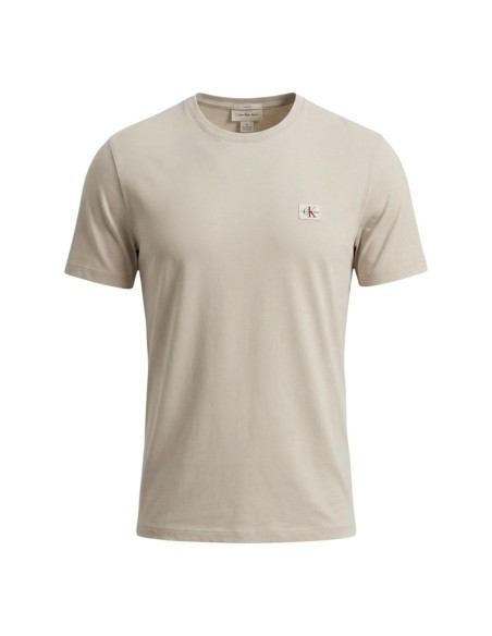 Calvin Klein Jeans t-shirt homme beige coton