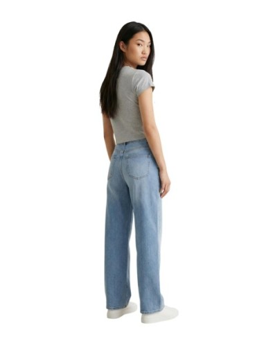 Calvin Klein Jeans t-shirt femme gris coton stretch
