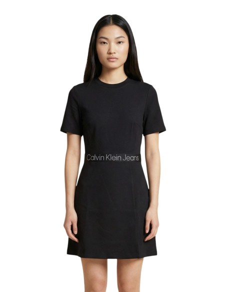 Calvin Klein Jeans robe femme noire fluide
