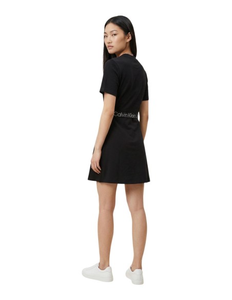 Calvin Klein Jeans robe femme noire fluide