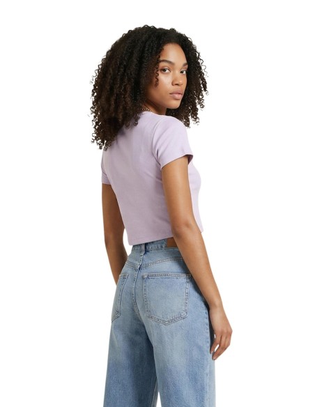 Calvin Klein Jeans t-shirt femme lilas