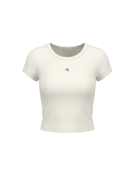 Calvin Klein Jeans t-shirt femme beige