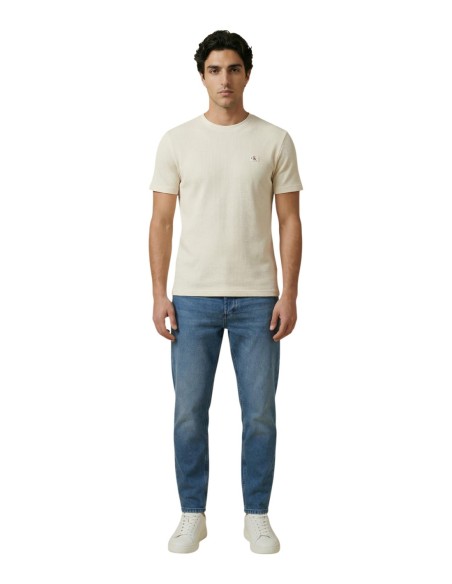 Calvin Klein Jeans t-shirt homme beige