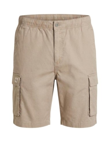 Calvin Klein Jeans bermuda homme beige stretch