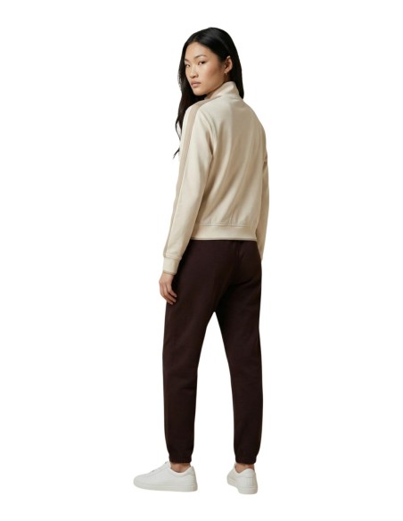Calvin Klein Jeans sweat femme beige zippé