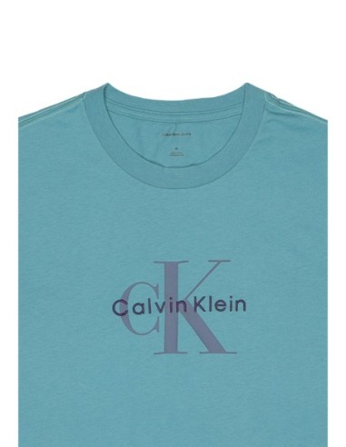 Calvin Klein Jeans t-shirt homme vert imprimé
