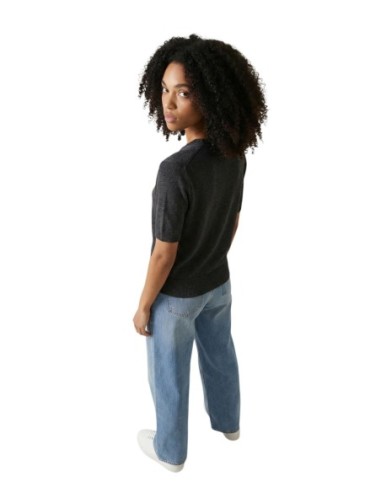 Calvin Klein Jeans pull femme gris imprimé