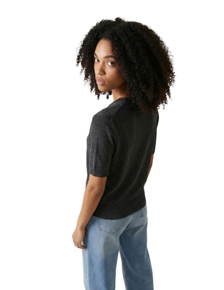 Calvin Klein Jeans pull femme gris imprimé