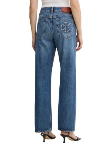 Calvin Klein Jeans jean femme bleu azur