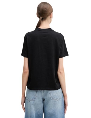 Calvin Klein Jeans t-shirt femme noir coton