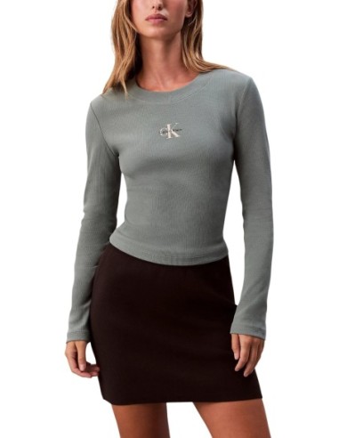 Calvin Klein Jeans pull femme vert
