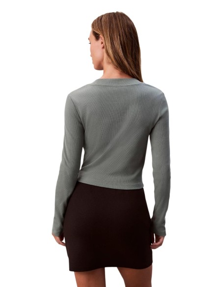 Calvin Klein Jeans pull femme vert