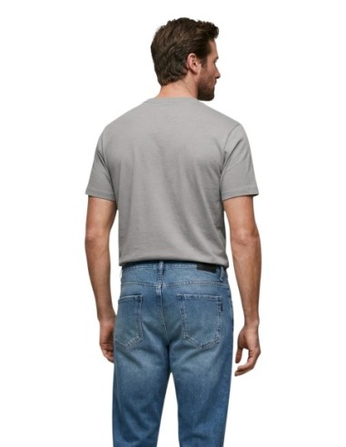 Calvin Klein Jeans t-shirt homme gris coton