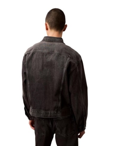 Calvin Klein Jeans veste homme noire coton