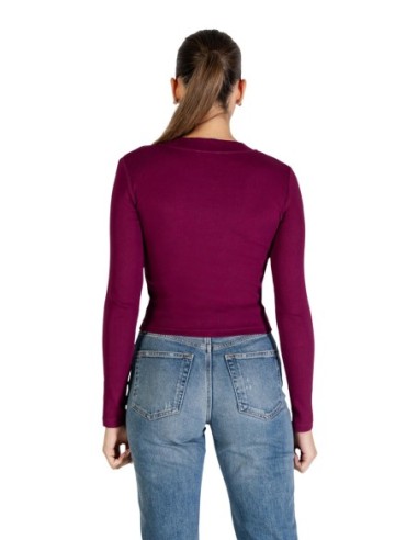 Calvin Klein Jeans pull femme bordeaux
