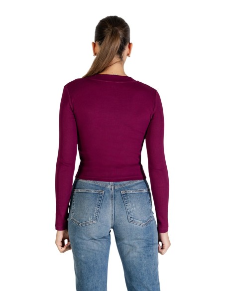 Calvin Klein Jeans pull femme bordeaux