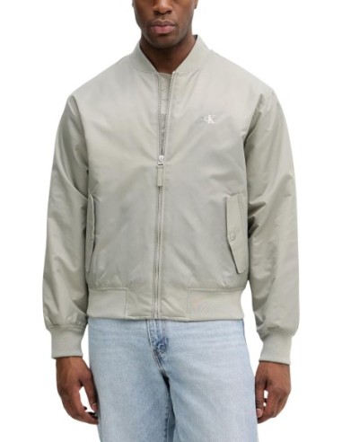 Calvin Klein Jeans veste homme verte zippée
