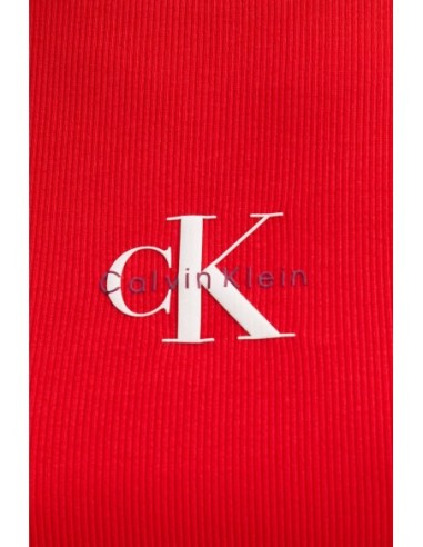 Calvin Klein Jeans t-shirt femme rouge