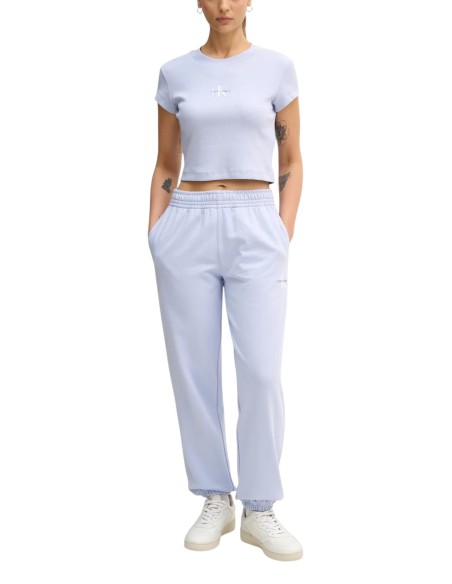 Calvin Klein Jeans t-shirt femme bleu azur