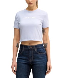 Calvin Klein Jeans t-shirt femme lilas imprimé