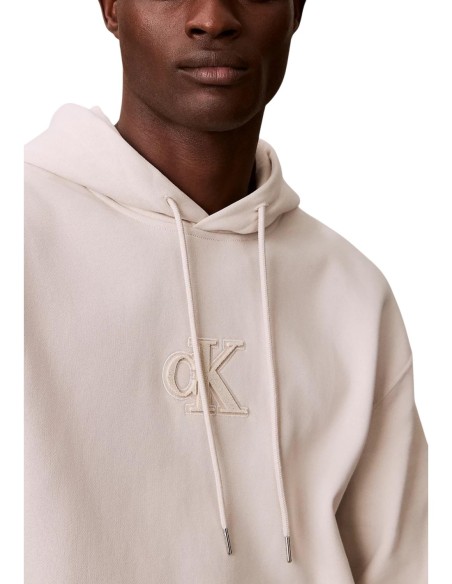 Calvin Klein Jeans sweat homme beige
