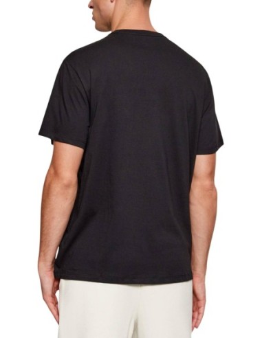 Calvin Klein Jeans t-shirt homme noir imprimé coton