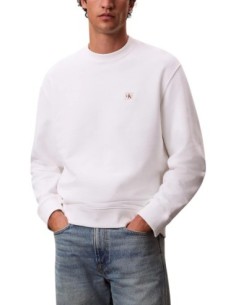 Calvin Klein Jeans sweat homme blanc