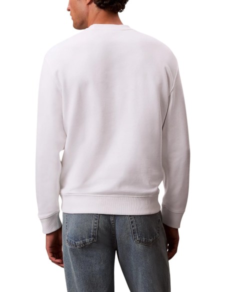 Calvin Klein Jeans sweat homme blanc