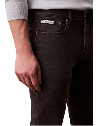 Calvin Klein Jeans jean homme noir coton stretch