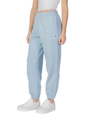Calvin Klein Jeans pantalon femme bleu azur