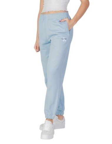 Calvin Klein Jeans pantalon femme bleu azur