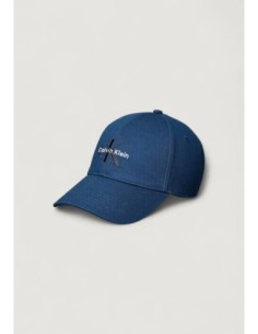 Calvin Klein Jeans casquette homme bleue coton bio