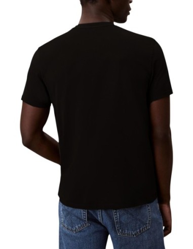 Calvin Klein Jeans t-shirt homme noir coton
