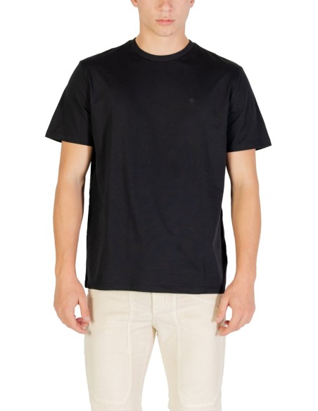 Calvin Klein Jeans t-shirt homme noir coton