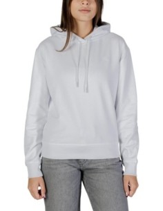 Calvin Klein Jeans sweat femme blanc capuche