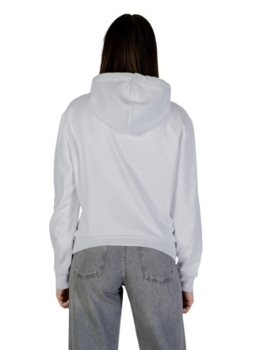 Calvin Klein Jeans sweat femme blanc capuche