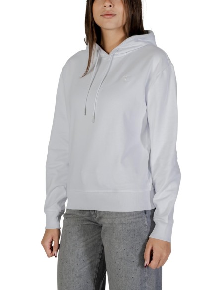 Calvin Klein Jeans sweat femme blanc capuche