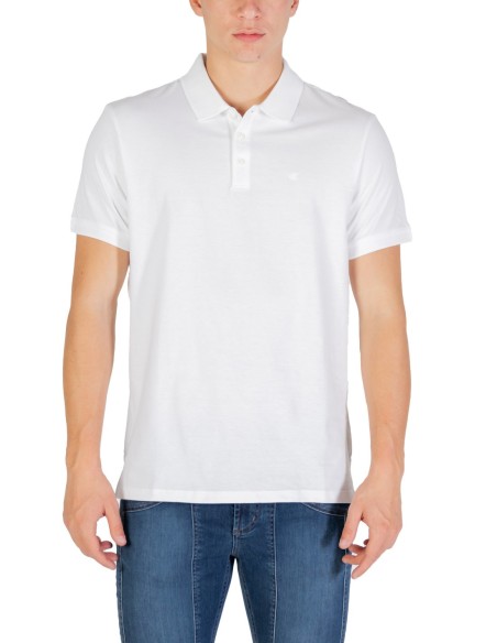 Calvin Klein Jeans polo homme blanc coton