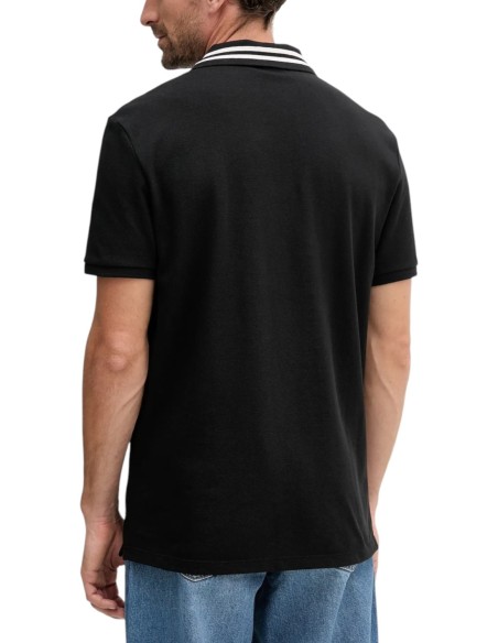 Calvin Klein Jeans polo homme noir coton