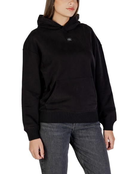 Calvin Klein Jeans sweat femme noir capuche