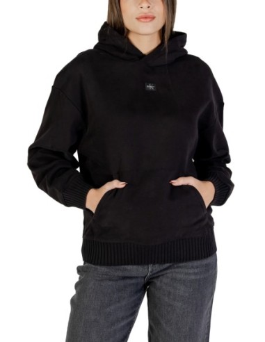 Calvin Klein Jeans sweat femme noir capuche