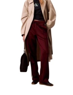 Calvin Klein Jeans pantalon femme bordeaux