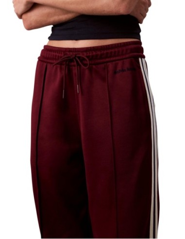 Calvin Klein Jeans pantalon femme bordeaux