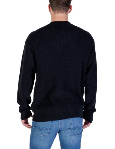 Calvin Klein Jeans pull homme noir coton