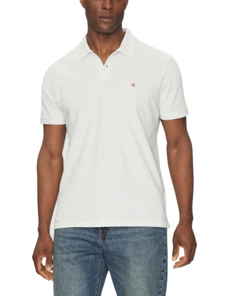 Calvin Klein Jeans polo homme blanc