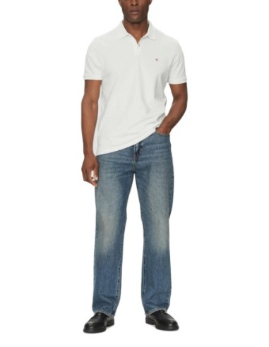 Calvin Klein Jeans polo homme blanc